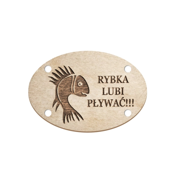 Kieliszek w skórze RYBKA